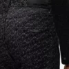 Jeans dritti con stampa all-over Jeans dritti con stampa all-over