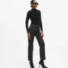 Jeans dritti con stampa all-over Jeans dritti con stampa all-over