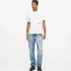 Jeans dritti con tasche rimosse Jeans dritti con tasche rimosse