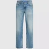 Jeans dritti con tasche rimosse Jeans dritti con tasche rimosse