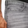Jeans dritti lavati
