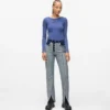 Jeans dritti rovesciati