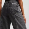 JEANS RELAXED A VITA MEDIA BICOLORE
