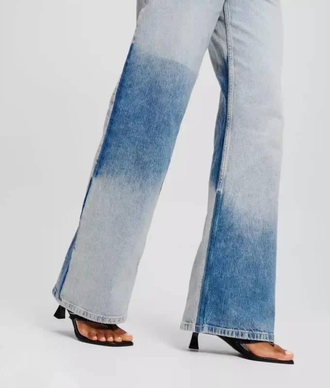 JEANS RELAXED COLOR-BLOCK