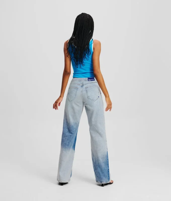 JEANS RELAXED COLOR-BLOCK