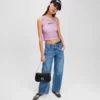 JEANS RELAXED CON DOPPIA CINTURA JEANS RELAXED CON DOPPIA CINTURA