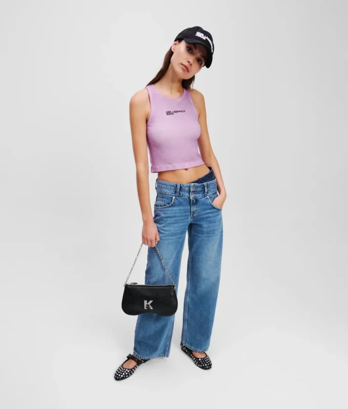 JEANS RELAXED CON DOPPIA CINTURA JEANS RELAXED CON DOPPIA CINTURA