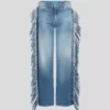 JEANS RELAXED CON FRANGE