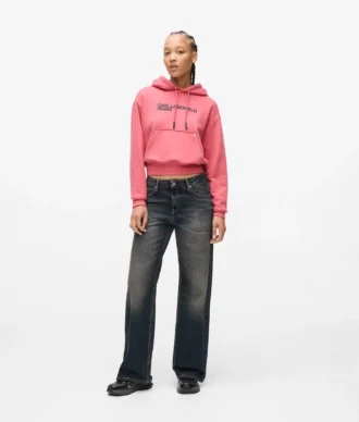 Jeans rilassati a vita media