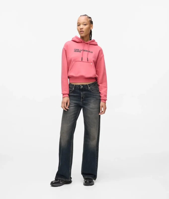 Jeans rilassati a vita media