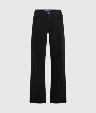 Jeans rilassati a vita media
