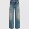 Jeans rilassati a vita media