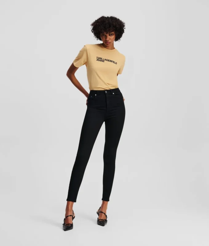 JEANS SKINNY A VITA ALTA