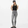 Jeans skinny a vita alta