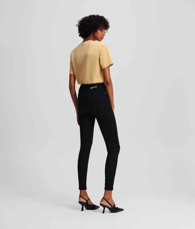 JEANS SKINNY A VITA ALTA