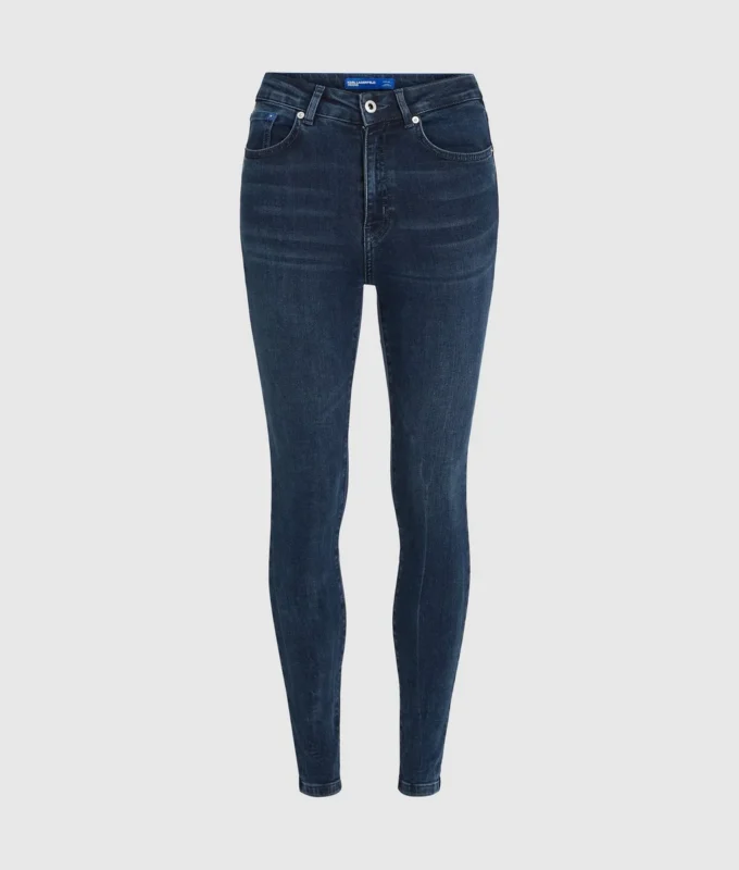 Jeans skinny a vita alta