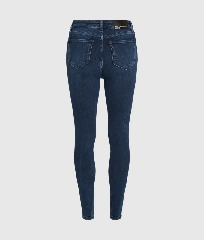 Jeans skinny a vita alta