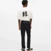 Jeans slim con dettagli metallici