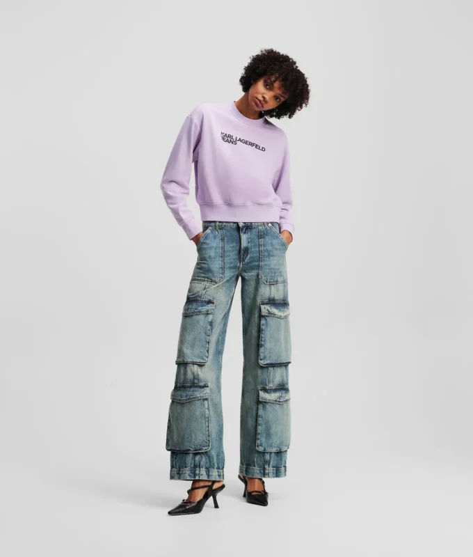 JEANS UTILITY A VITA MEDIA E VESTIBILITÀ RELAX JEANS UTILITY A VITA MEDIA E VESTIBILITÀ RELAX