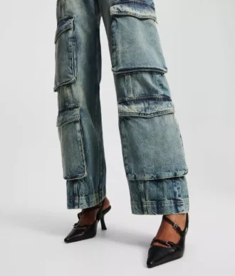 JEANS UTILITY A VITA MEDIA E VESTIBILITÀ RELAX JEANS UTILITY A VITA MEDIA E VESTIBILITÀ RELAX