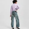 JEANS UTILITY A VITA MEDIA E VESTIBILITÀ RELAX JEANS UTILITY A VITA MEDIA E VESTIBILITÀ RELAX