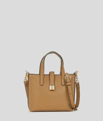K/AUTOGRAPH PADLOCK MINI TOTE BAG K/AUTOGRAPH PADLOCK MINI TOTE BAG