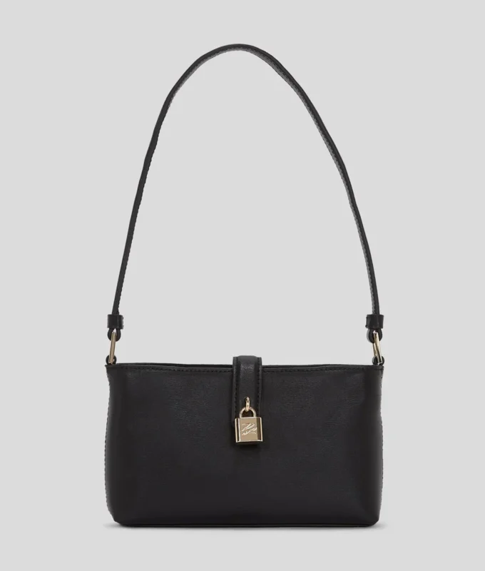 K/AUTOGRAPH PADLOCK SHOULDER POUCH K/AUTOGRAPH PADLOCK SHOULDER POUCH