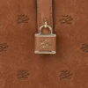 K/Borsa a baule in pelle scamosciata con lucchetto Autograph K/Borsa a baule in pelle scamosciata con lucchetto Autograph