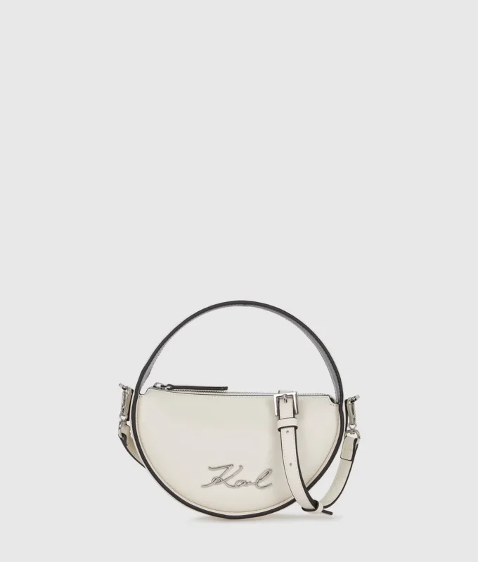 K/Borsa a tracolla rotonda Signature K/Borsa a tracolla rotonda Signature