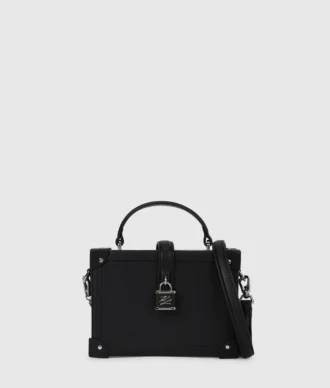 K/Borsa bauletto con lucchetto Autograph