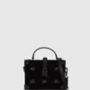 K/Borsa bauletto con lucchetto Autograph e strass