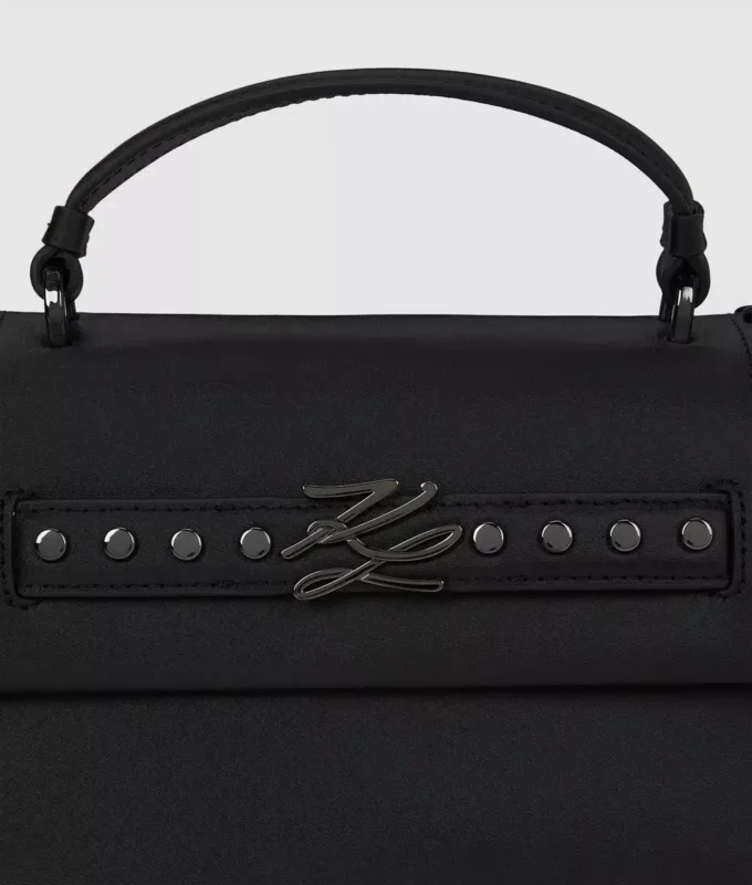 K/Borsa con manici e borchie Autograph