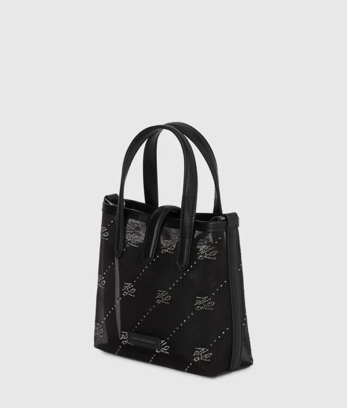 K/Borsa tote con lucchetto Autograph e strass K/Borsa tote con lucchetto Autograph e strass