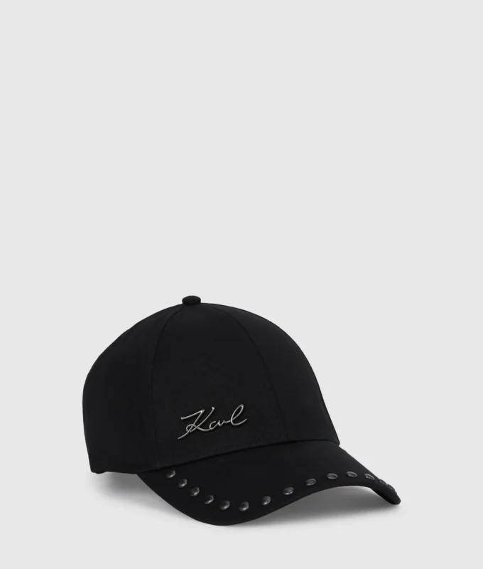 K/Cappellino con borchie Signature K/Cappellino con borchie Signature