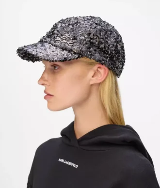 K/Cappellino con paillettes Signature