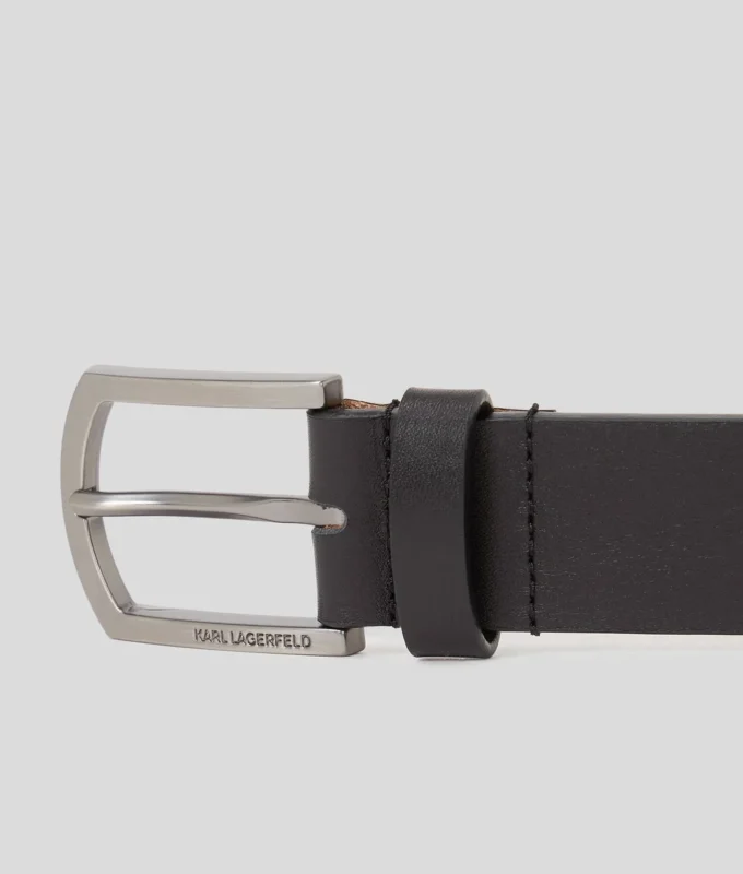 K/CINTURA IN PELLE ESSENTIAL
