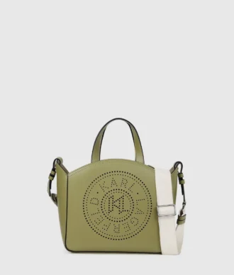 K/CIRCLE BORSA TOTE PICCOLA PERFORATA