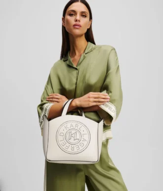 K/CIRCLE BORSA TOTE PICCOLA PERFORATA K/CIRCLE BORSA TOTE PICCOLA PERFORATA