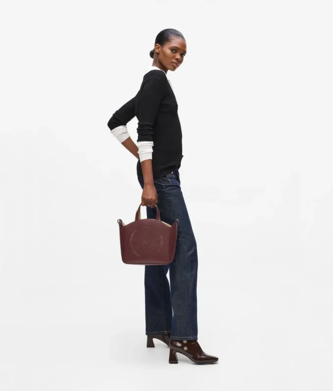 K/CIRCLE BORSA TOTE PICCOLA PERFORATA K/CIRCLE BORSA TOTE PICCOLA PERFORATA