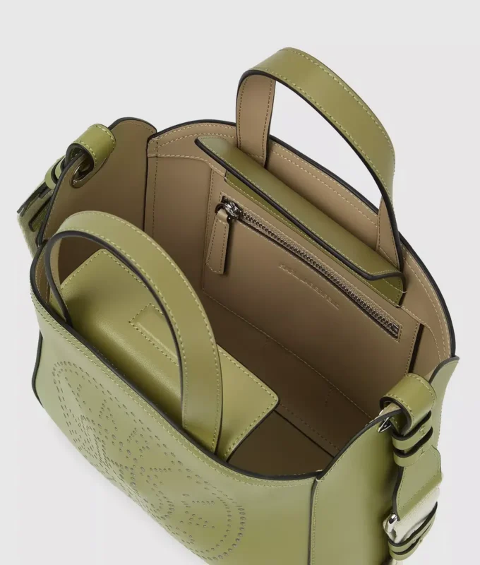 K/CIRCLE BORSA TOTE PICCOLA PERFORATA