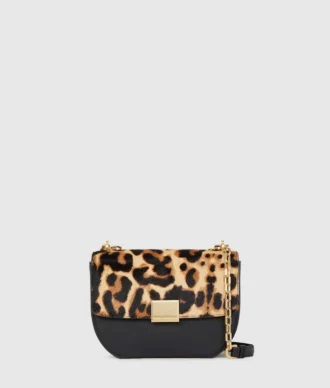K/Forever piccola borsa a tracolla leopardata