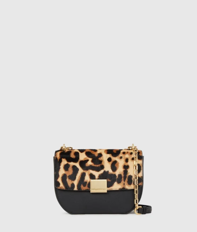 K/Forever piccola borsa a tracolla leopardata K/Forever piccola borsa a tracolla leopardata