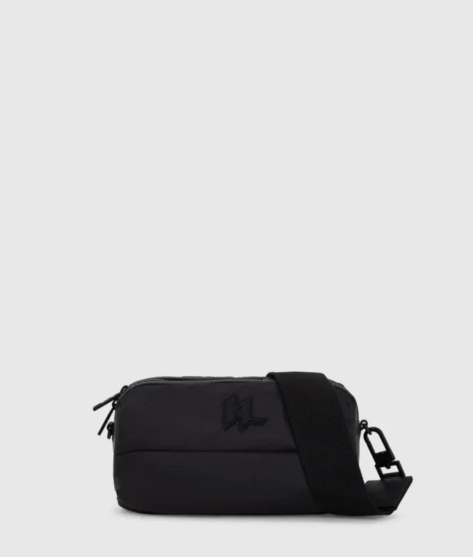 K/Monogram borsa a tracolla imbottita
