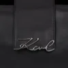 K/Signature borsa oversize a forma di luna