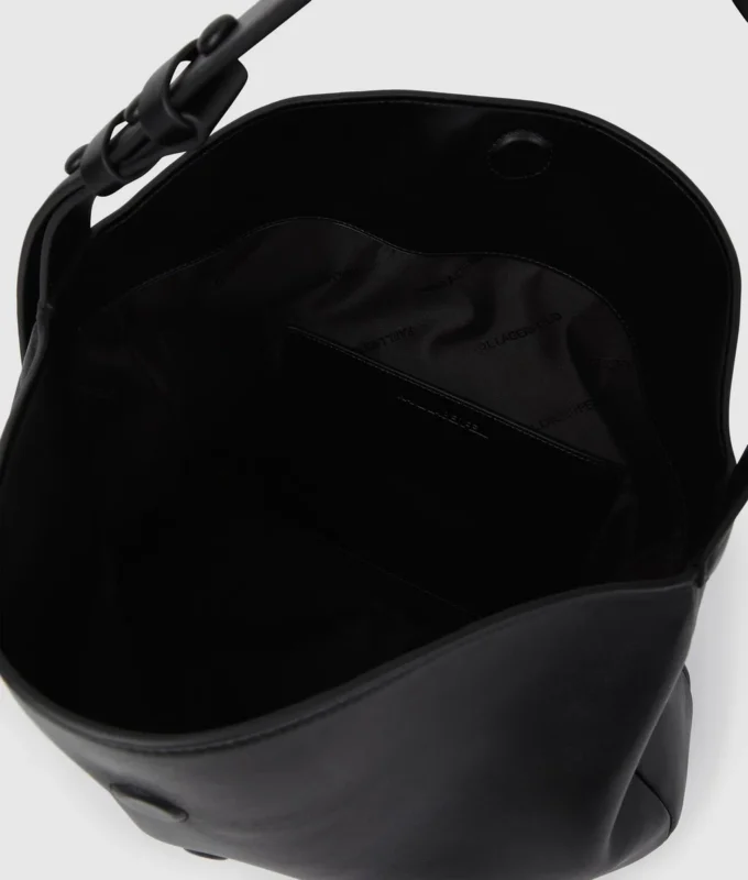 K/Signature borsa oversize a forma di luna