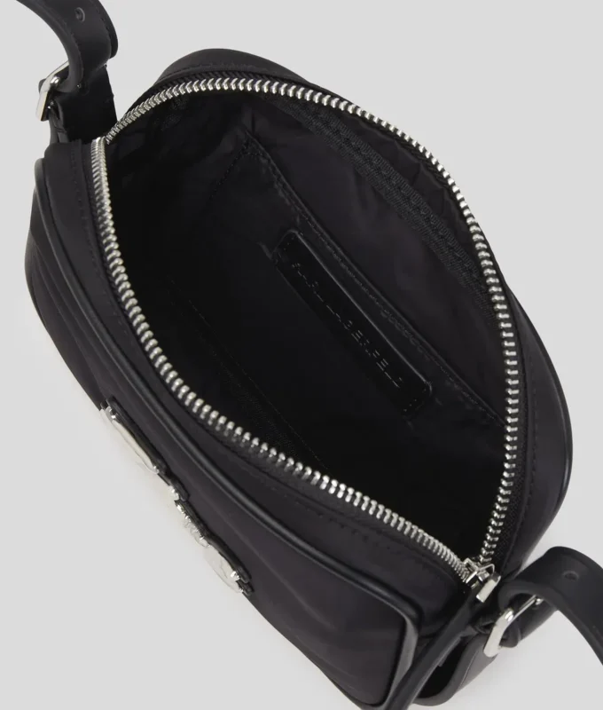 K/SIGNATURE NYLON CROSSBODY POUCH K/SIGNATURE NYLON CROSSBODY POUCH