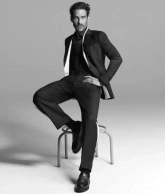 KL Studio Blazer con bordino a contrasto KL Studio Blazer con bordino a contrasto