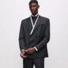 KL Studio Blazer con bordino a contrasto