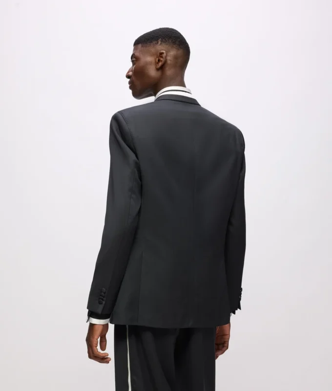 KL Studio Blazer con bordino a contrasto