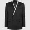 KL Studio Blazer con bordino a contrasto